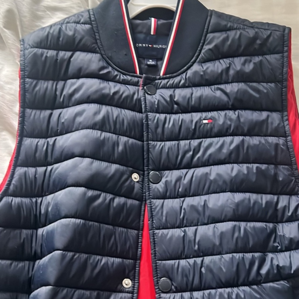 Tommy Hilfiger Black Quilted Vest